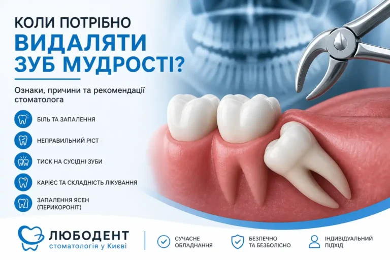Коли потрібно видаляти зуб мудрості: показання та поради стоматолога