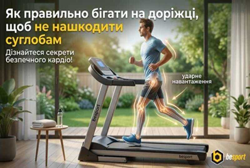 правильно бігати на біговій доріжці